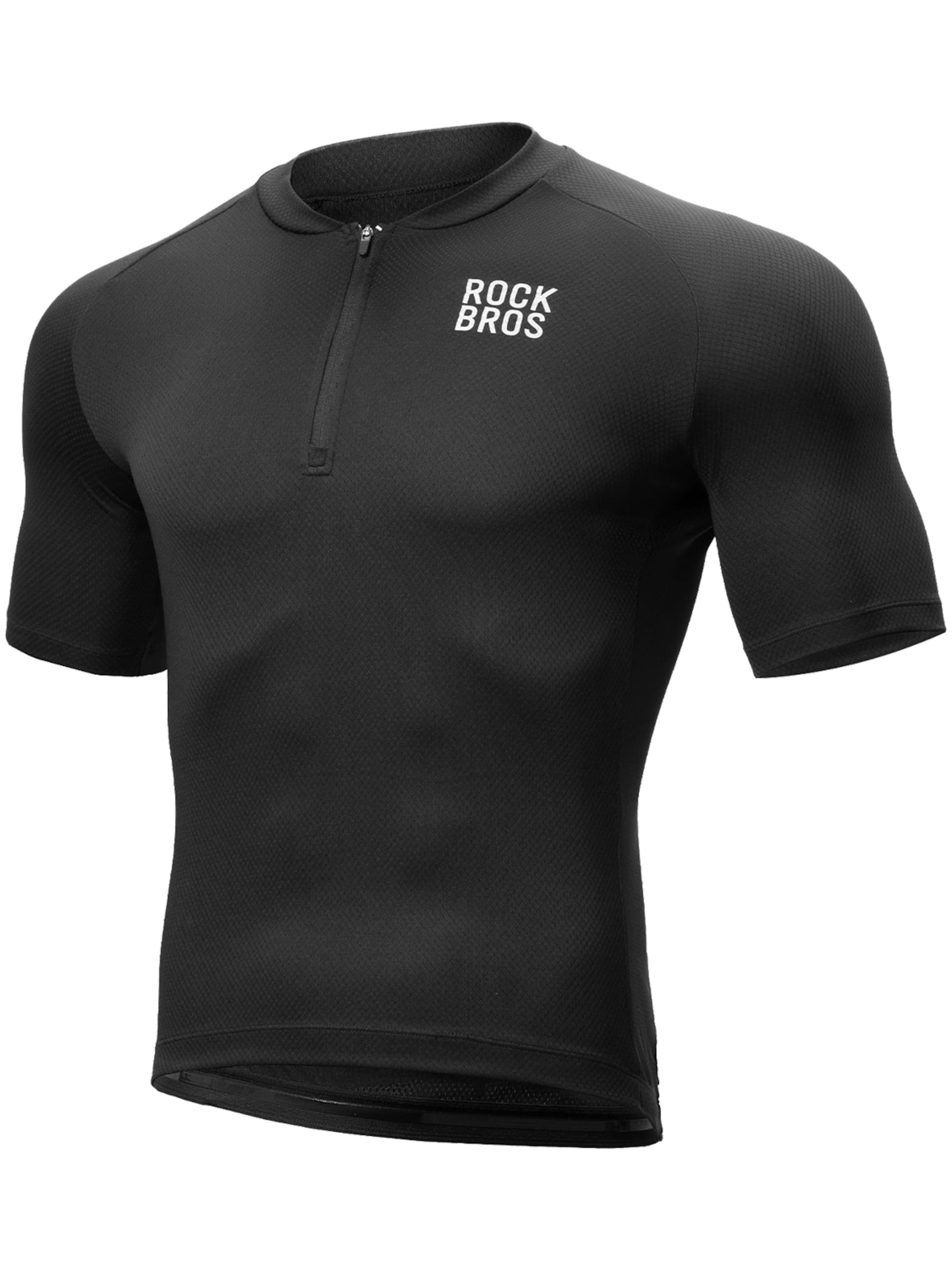 ROCKBROS Athletic Sweatshirt in Black: front