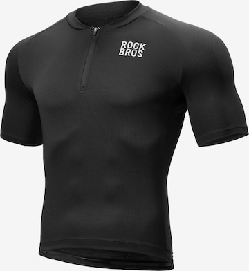 ROCKBROS Athletic Sweatshirt in Black: front