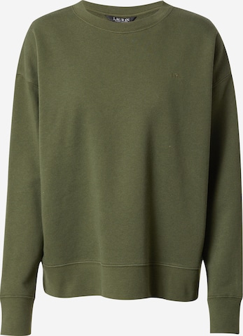 Sweat-shirt 'KAPPY' Lauren Ralph Lauren en vert : devant