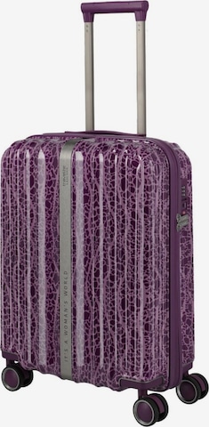 Trolley di TRAVELITE in lilla: frontale