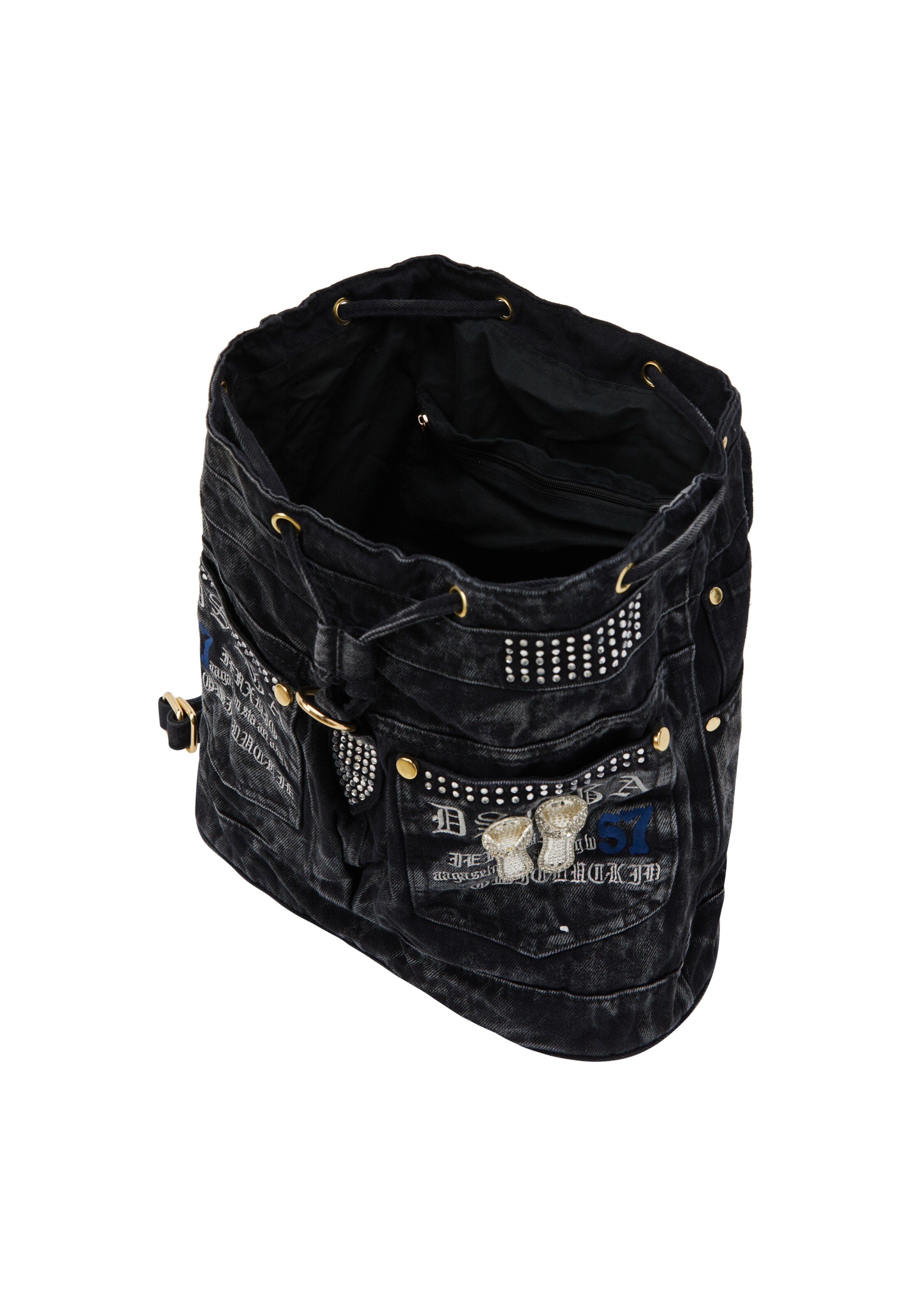 juoda myMo ROCKS Kuprinė