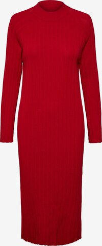 Y.A.S Pletené šaty 'ELONI' - Červená: predná strana