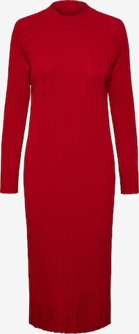 Y.A.S فستان مُحاك 'ELONI' بلون أحمر: الأمام