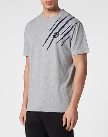 Maglietta 'Scratch' di Plein Sport in grigio