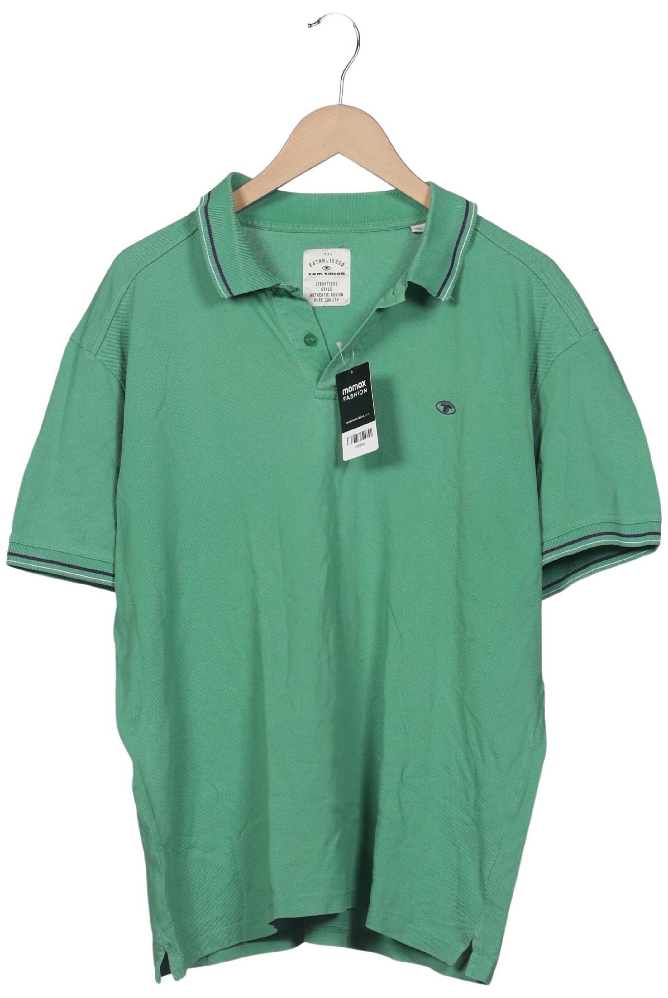 TOM TAILOR Poloshirt XXL in Grün: Vorderseite