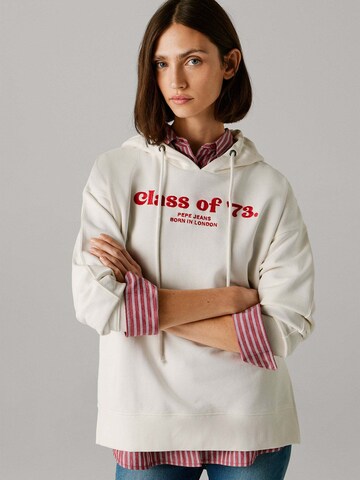 Felpa 'Narel' di Pepe Jeans in bianco