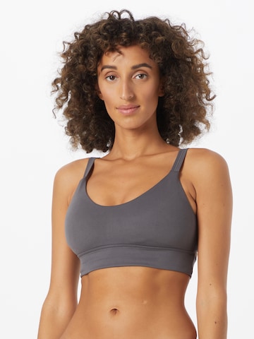 Bustier Soutien-gorge de sport 'ISLE' Marika en gris : devant