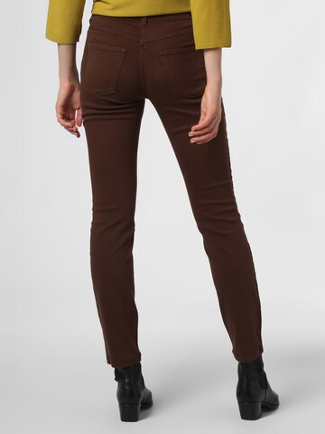 Slimfit Jeans 'Dream' de la MAC pe maro