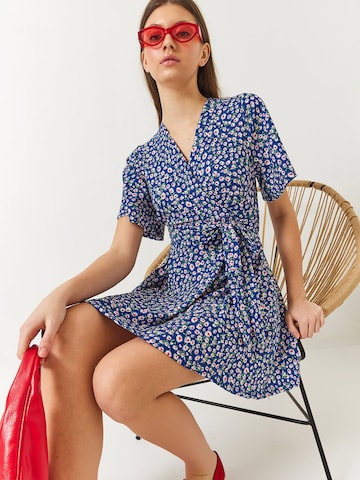 Bianco Lucci Kleid in Blau