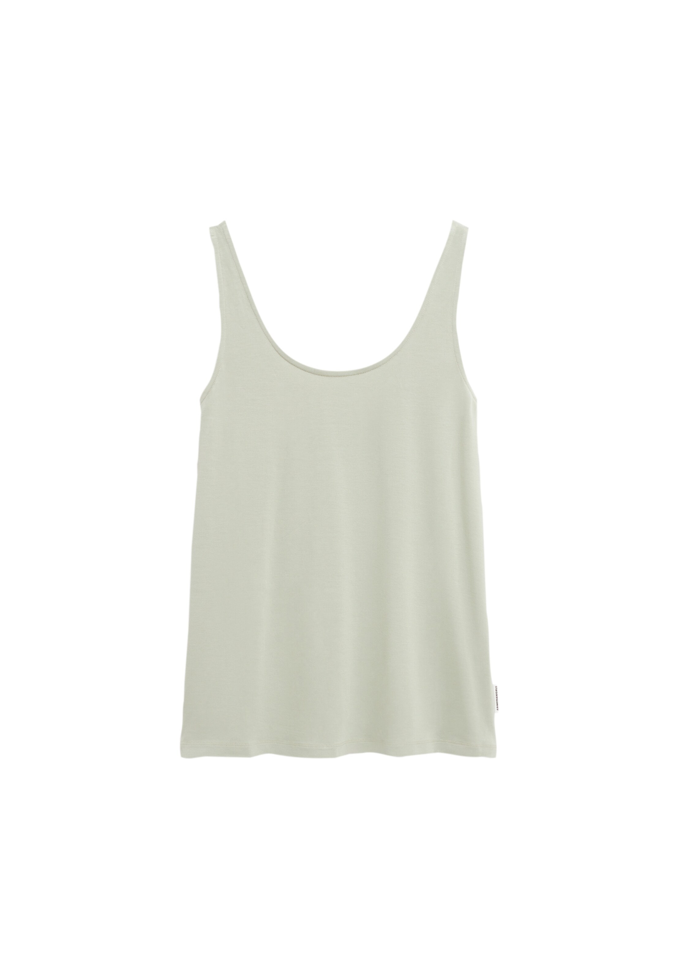 ARMEDANGELS Top ASHRAANI SOLID in Grün: Vorderseite