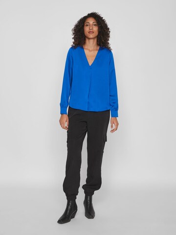 VILA Blouse in Blauw