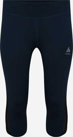 ODLO Skinny Sportbroek in Blauw: voorkant