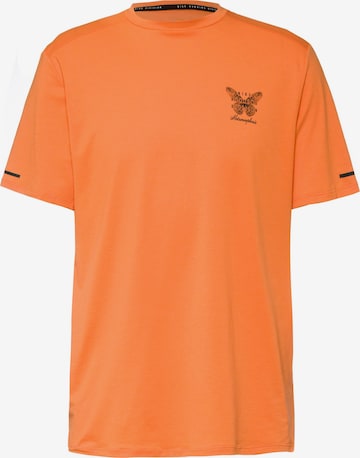 NIKE Performance Shirt 'Rise 365' in Orange: front