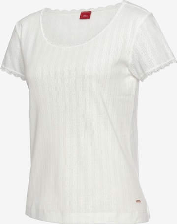 T-shirt s.Oliver en blanc