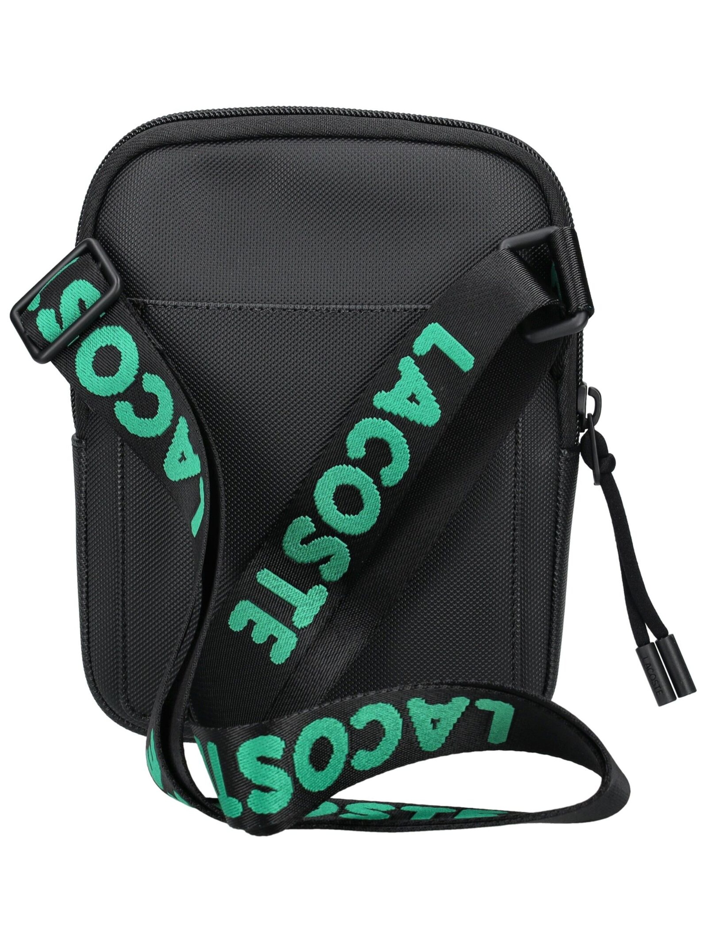 LACOSTE Umhängetasche in Schwarz