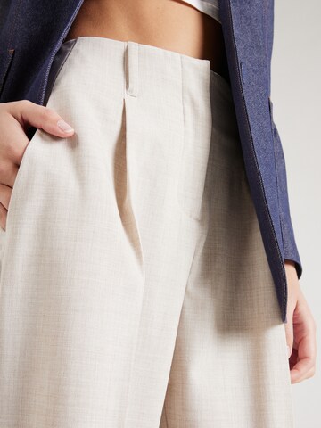 MSCH COPENHAGEN - Loosefit Pantalón de pinzas 'Edrea' en beige