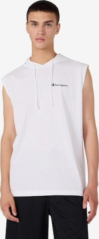 T-Shirt 'PROBANDO david' Champion -DO NOT USE- en blanc : devant