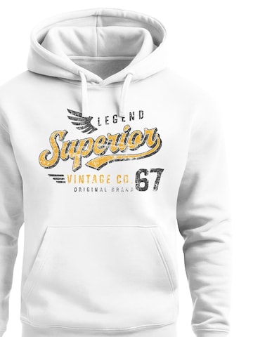 Neverless Sweatshirt 'Superior Vintage' in White