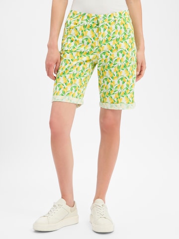 MAC Regular Broek in Geel: voorkant