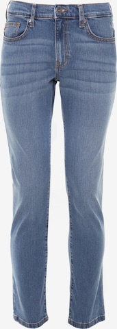 BIG STAR Slimfit Jeans 'TOBIAS' in Blauw: voorkant