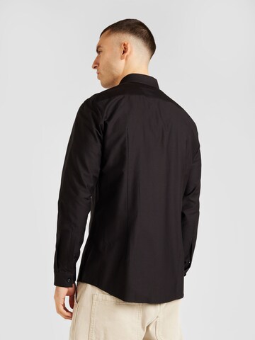 juoda HUGO Standartinis modelis Marškiniai 'Ketran'