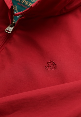 Veste mi-saison Superdry en rouge