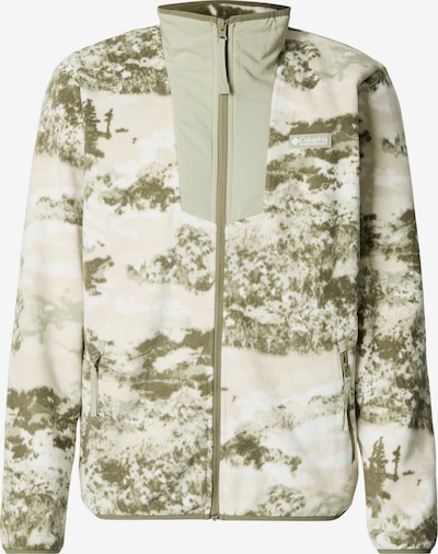 Funkcinis flisinis džemperis 'Sequoia Grove' iš COLUMBIA, spalva – kūno spalva / žalia / pastelinė žalia / balta, Prekių apžvalga