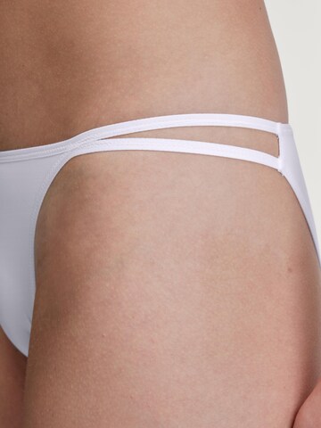Slip 'Sleek Skin' di CALIDA in bianco