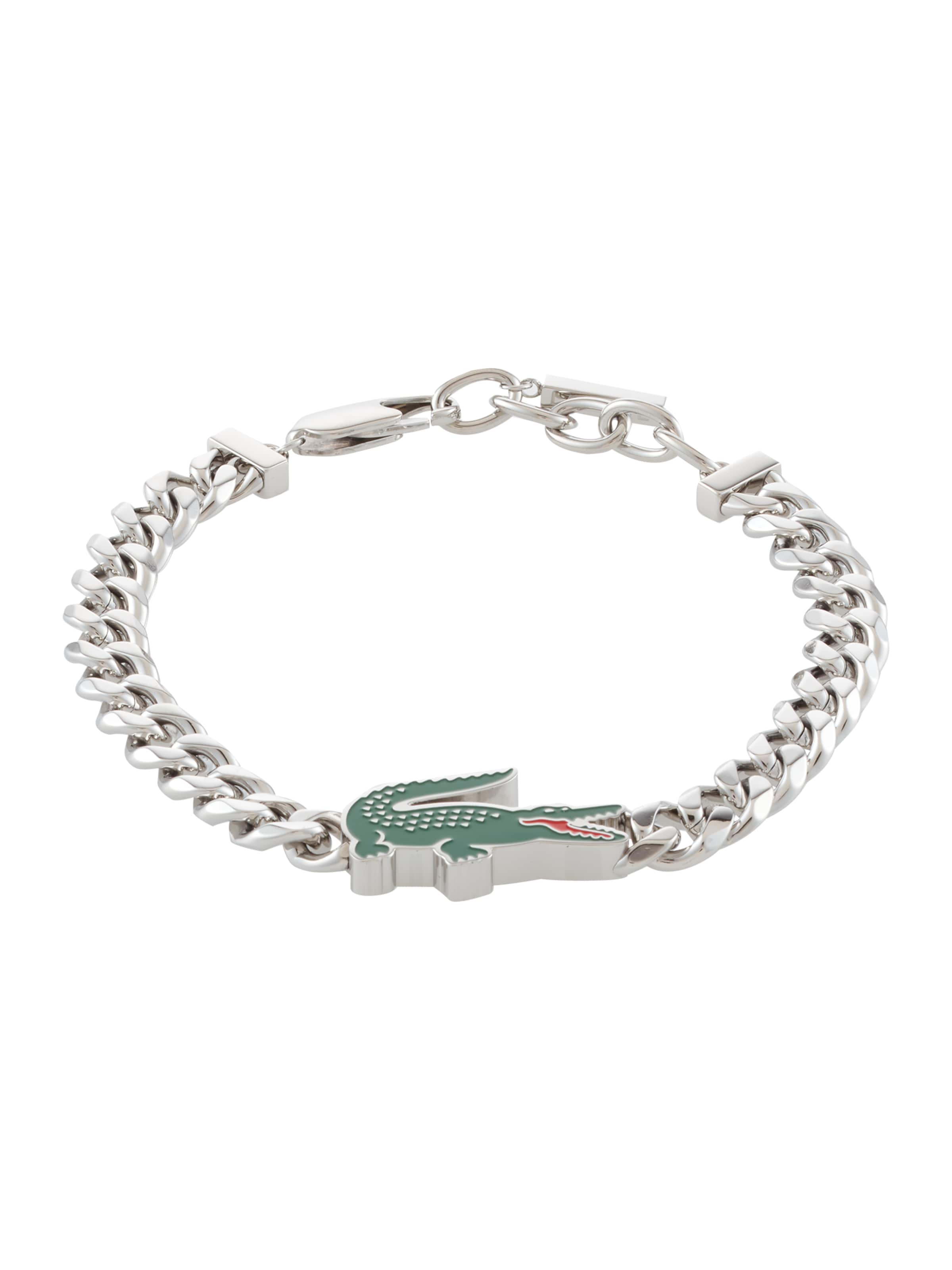 LACOSTE Armband i silver: framsida