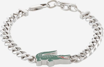 LACOSTE - Pulseira em prata: frente