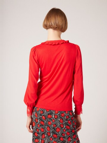 Camicia da donna 'Eva' di NAF NAF in rosso