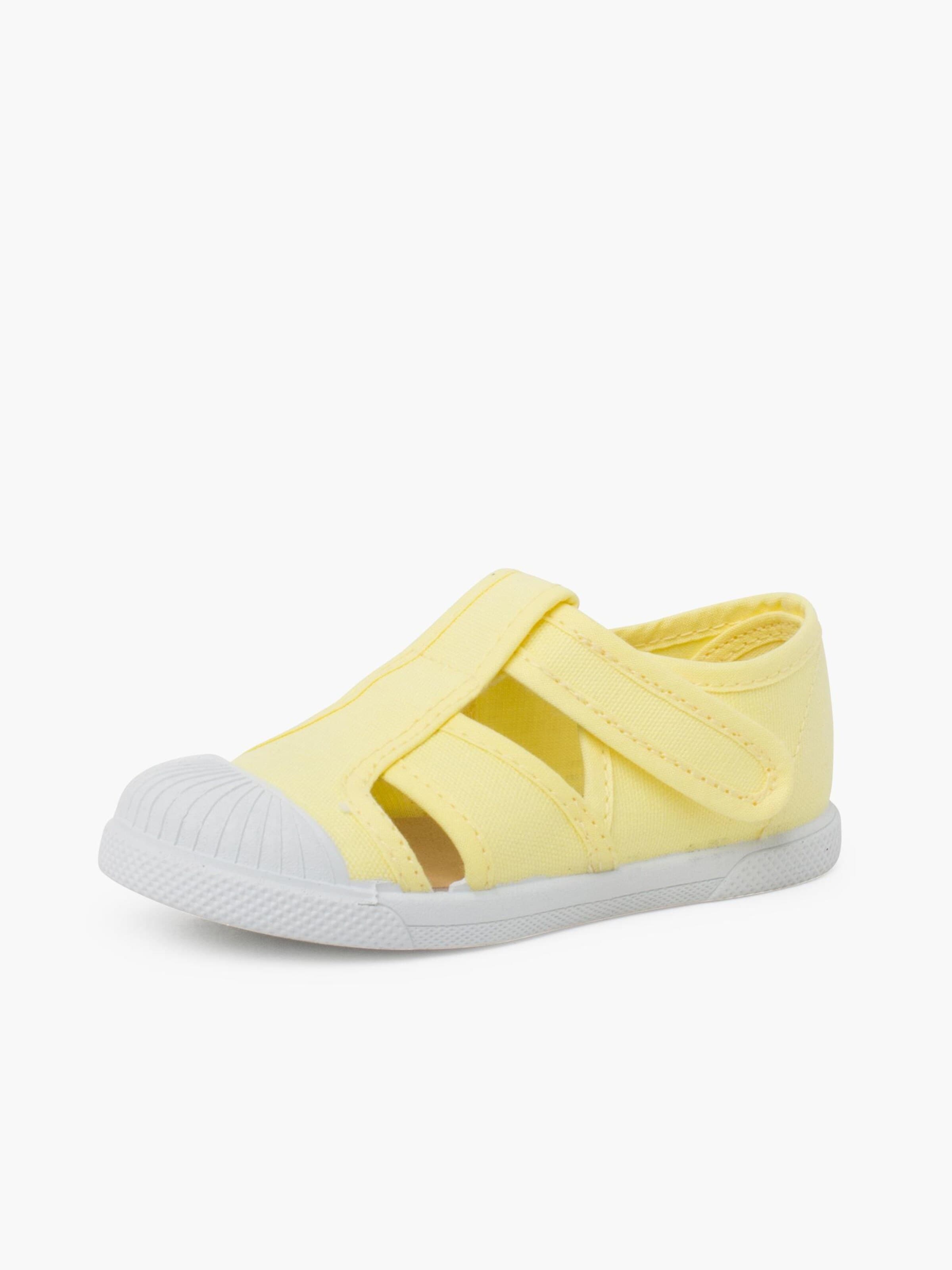 Chaussures ouvertes Pisamonas en jaune : devant