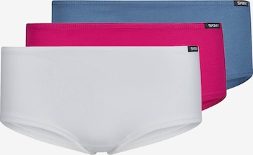 Skiny Underpants in Blue: front