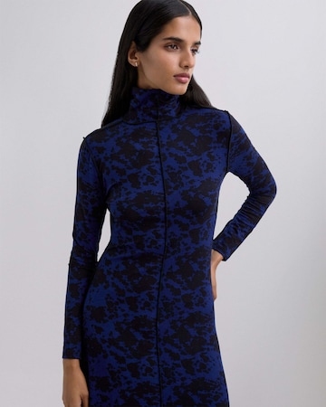 Scalpers Kleid 'Scjerseyoverlock' in Blau