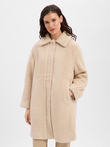 OPUS Winter Coat 'Heddy' in Beige: front