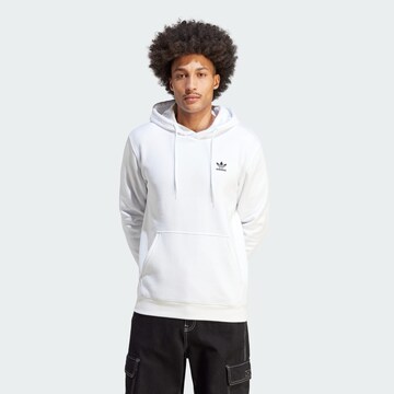 Sweat-shirt 'Trefoil Essentials' ADIDAS ORIGINALS en blanc