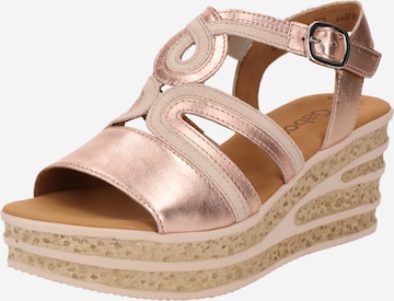 GABOR Sandals in Pink: front