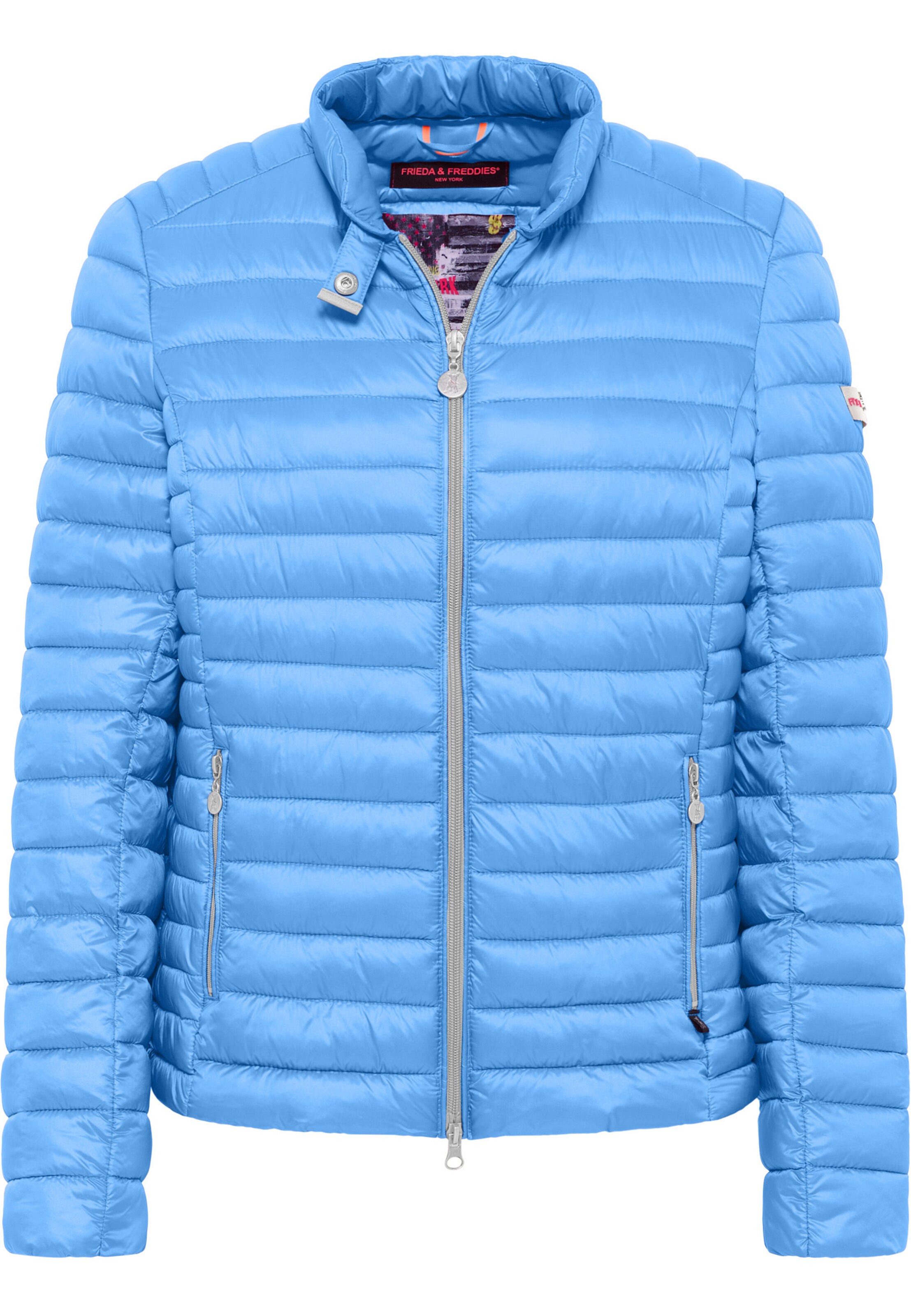 Frieda & Freddies NY Steppjacke Fake Down Jacket | Judy in Blau: Vorderseite