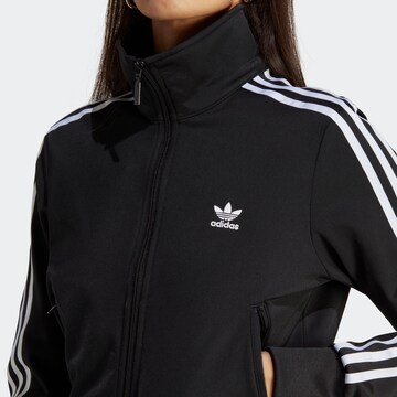 ADIDAS ORIGINALS Zip-Up Hoodie 'Adicolor Classics Firebird' in Black