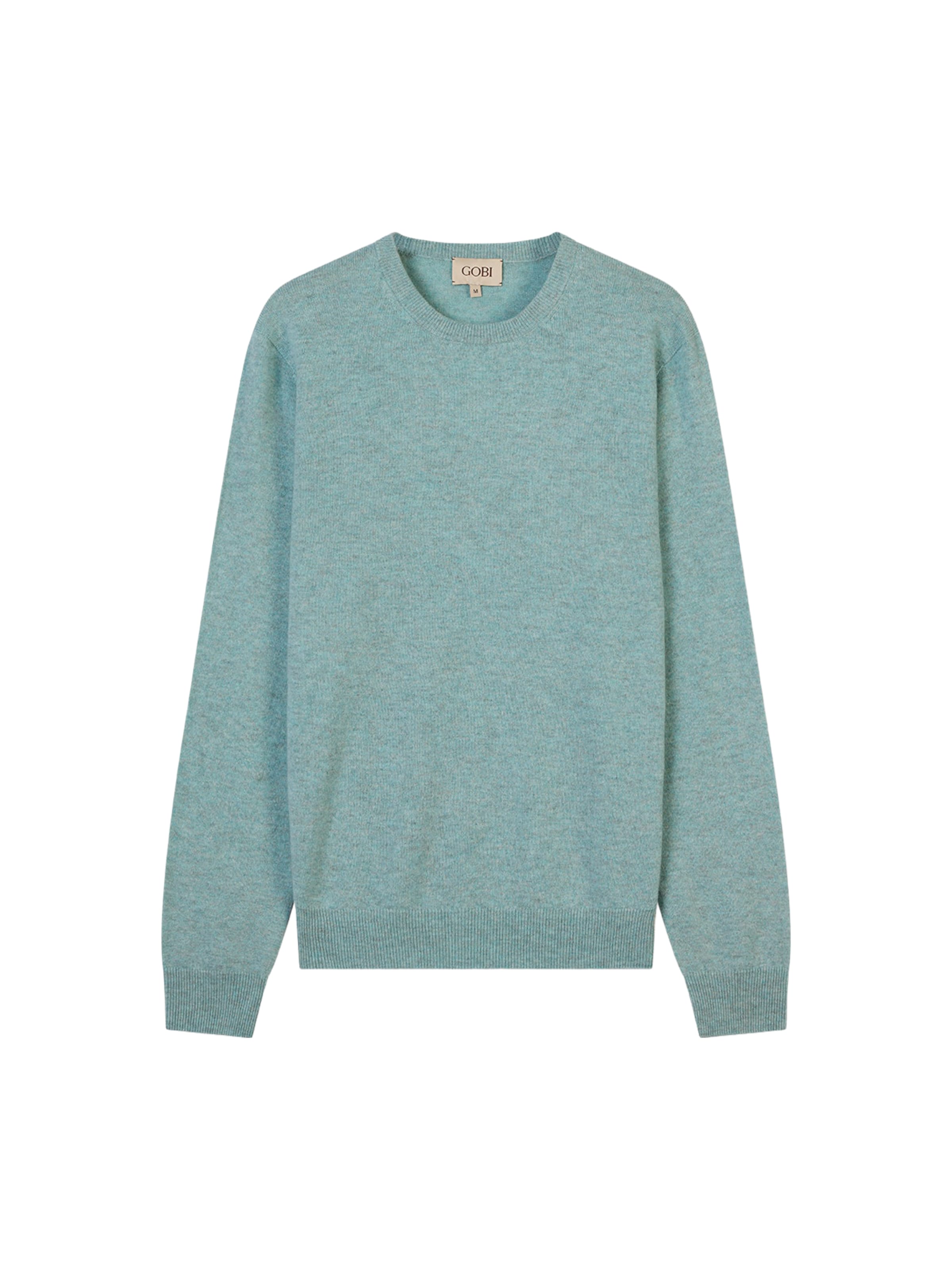 GOBI Cashmere Sweater in Green: front