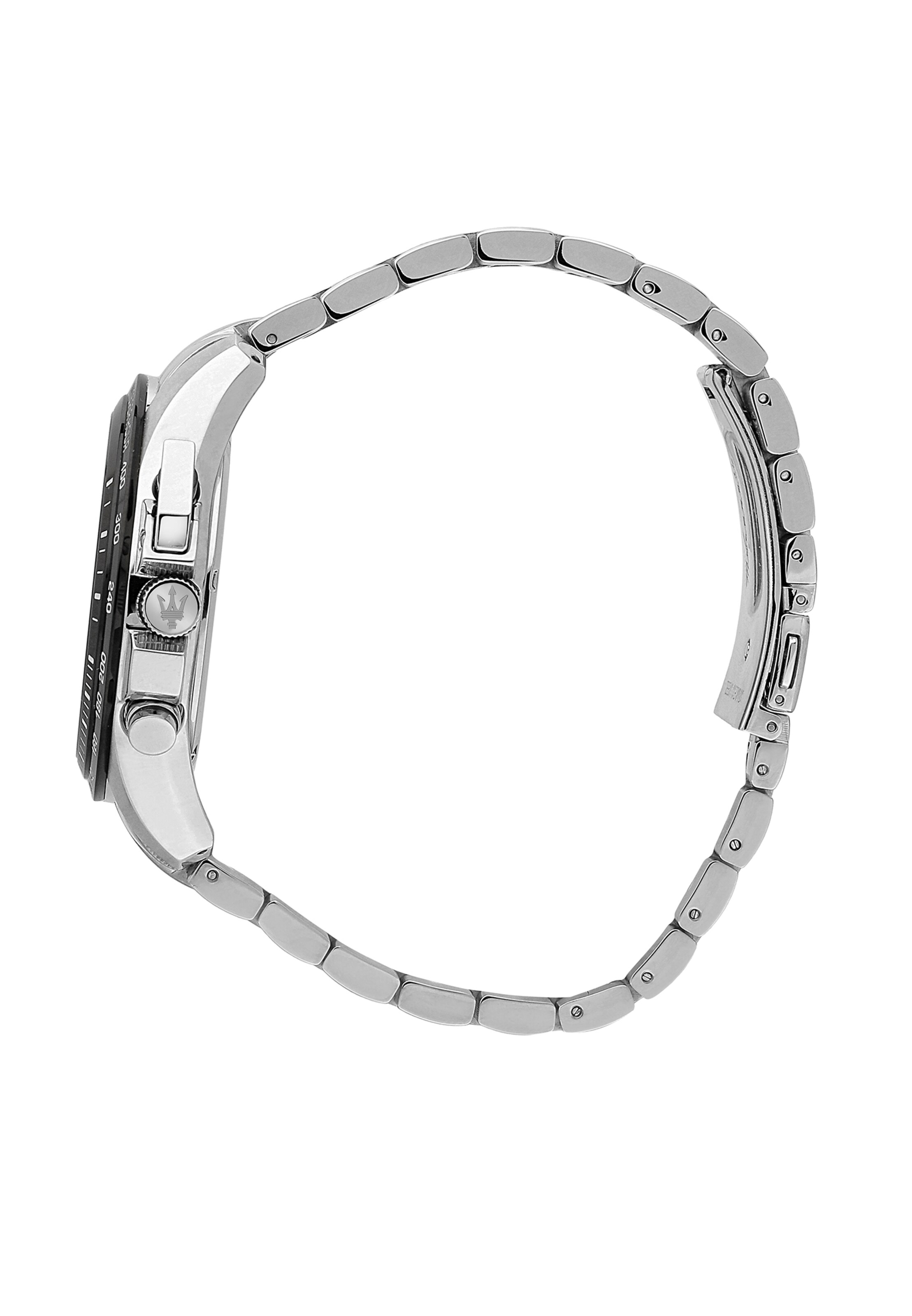 Maserati Uhr 'Traguardo' in Silber