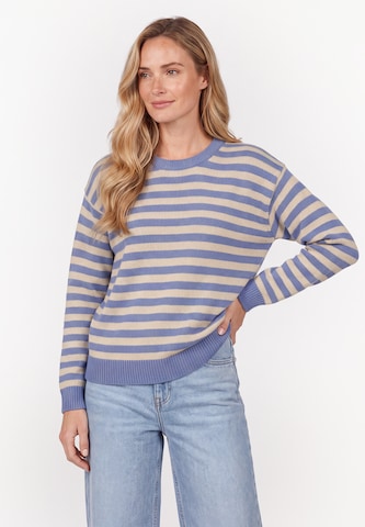 Pull-over usha BLUE LABEL en beige : devant