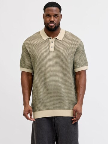 Jack & Jones Plus - Camiseta en verde: frente