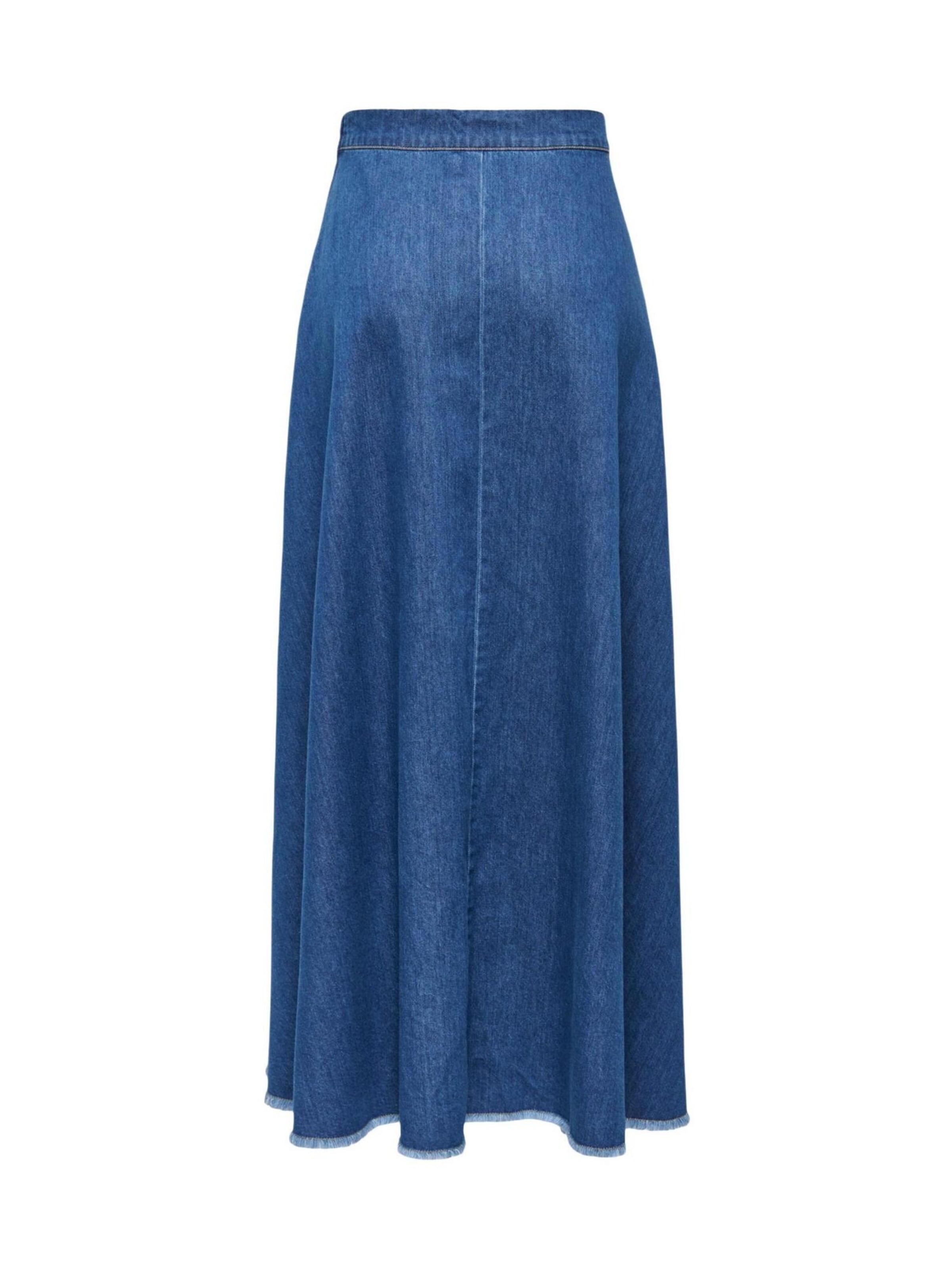 Gonna 'Onlmone Flowy Maxi Dnm Skirt Gua Sud 15366210' di ONLY in blu