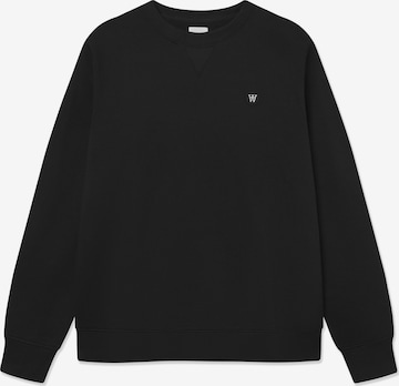 Sweat-shirt 'WWTye' WOOD WOOD en noir : devant