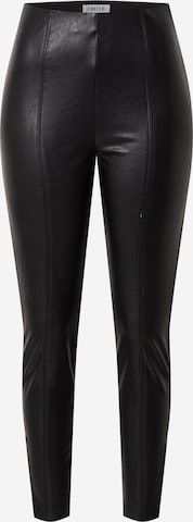 EDITED Skinny Leggings 'Teresa' in Zwart: voorkant