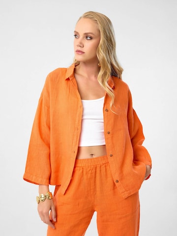 DIMI Blouse in Orange