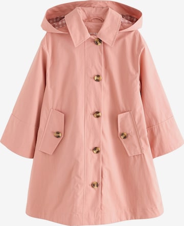 Next Pitkä takki värissä vaaleanpunainen: etupuoli