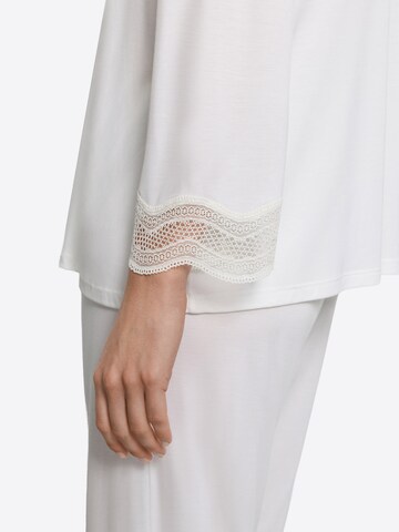 Pyjama ' Cire Nightwear ' Hanro en blanc