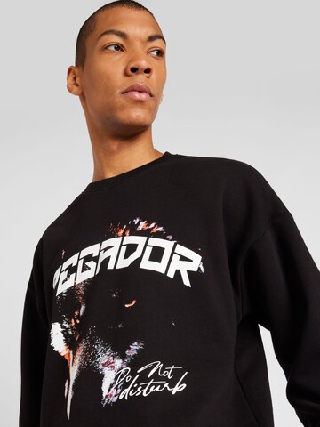 Pegador - Sweatshirt 'DONORA' em preto